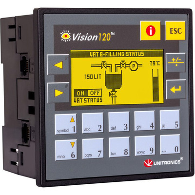 V120-22-R1 OPLC ,10/6 IO,1 ANALOG, CAN